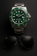 COMBO: Reloj Rolex Submariner y Gafas Rayban Aviador